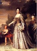 Jean-Baptiste Santerre Portrait of Marie oil painting